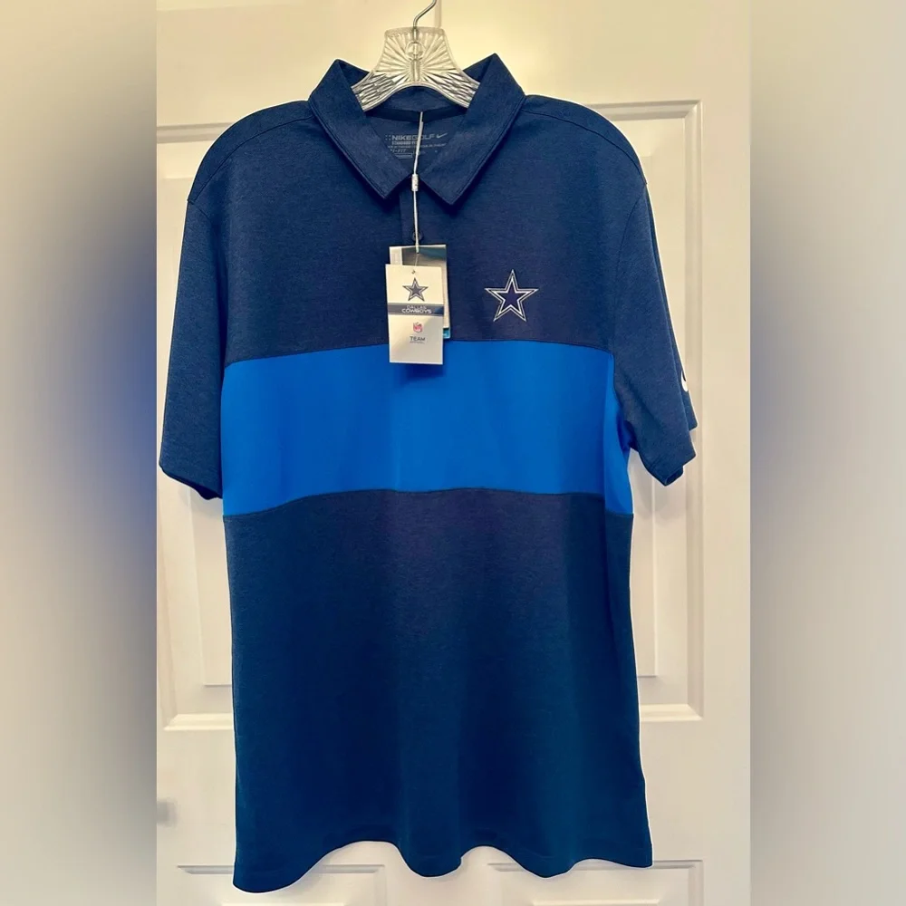 NWT Nike Dri-Fit Dallas Cowboys Polo – Men’s Large (AT&T Stadium Exclusive) - Picture 11 of 11